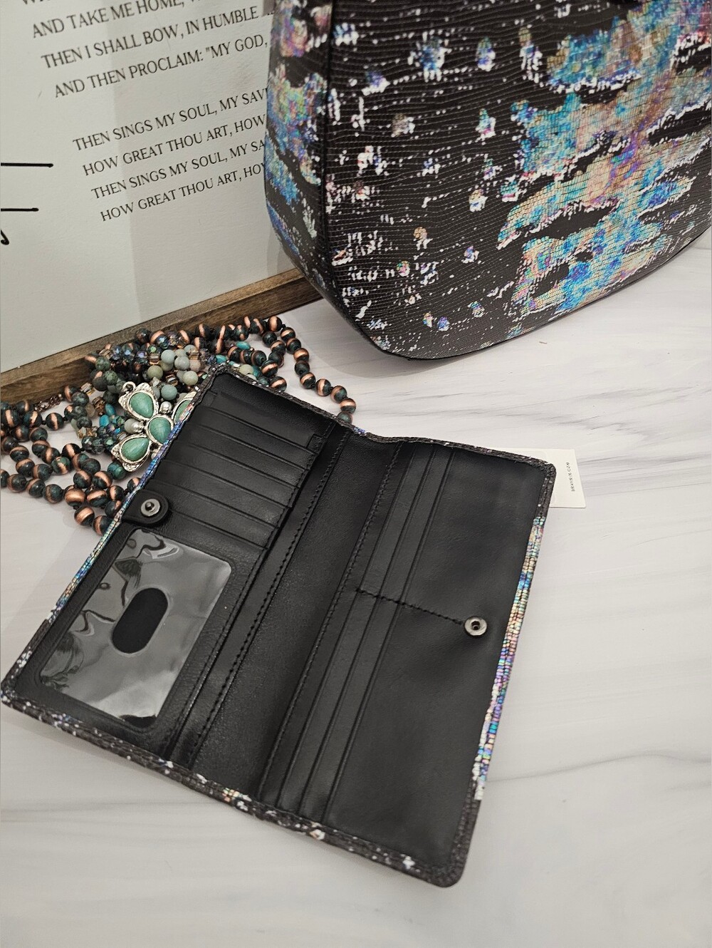 **Brahmin Fallon + Ady Wallet Multi Spectacle NWT Set** - Picture 8 of 10